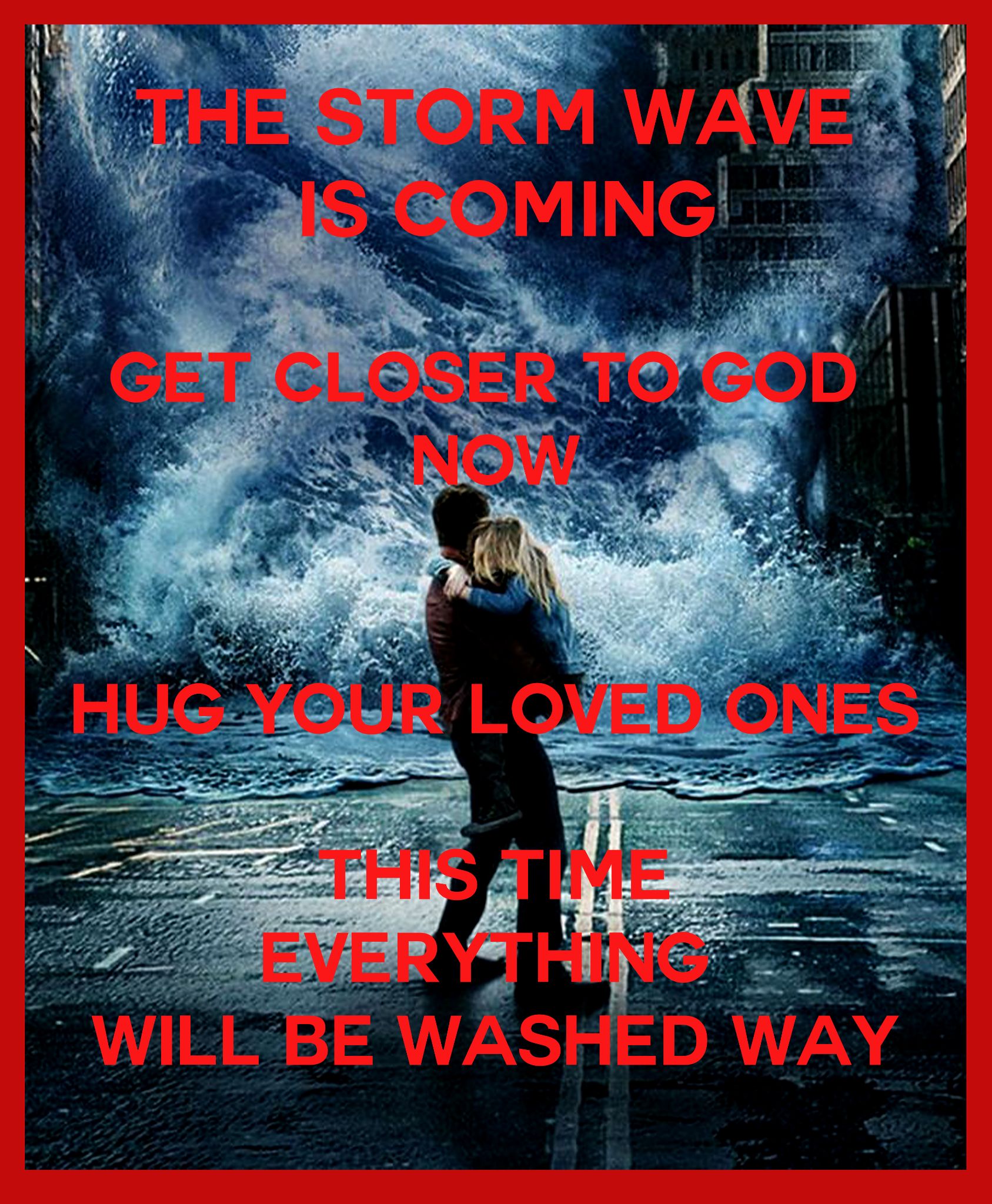 The storm is coming 